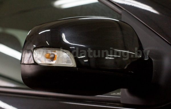 Накладки на зеркала в цвет авто для Renault Logan (Рено Логан) с 2012 г.в.