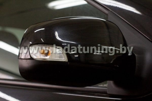 Накладки на зеркала для Renault Logan