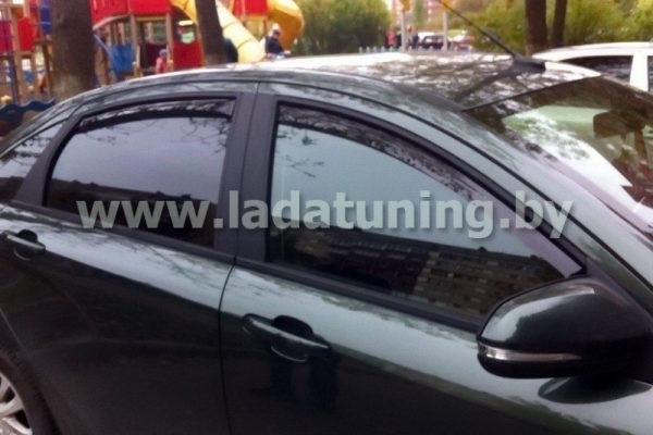 Дефлекторы (ветровики) вставные для Lada Vesta