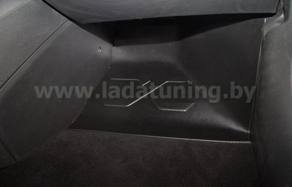 Накладка на ковролин пассажирская (1шт.) LADA Vesta Sedan (Лада Веста Cедан) с 2016 г.в.