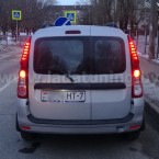 Дополнительные фонари на Ларгус нового образца