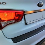 Накладка KIA Rio Sedan на задний бампер