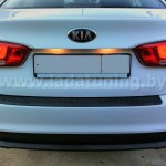 Накладка KIA Rio Sedan на задний бампер