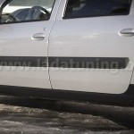 Накладки на пороги для Lada Largus