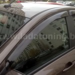 Дефлекторы (ветровики) накладные для Lada Vesta