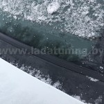 Накладка в проём заднего стекла (Жабо) LADA Vesta