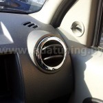 Кольца накладки на дефлекторы НЕРЖ для LADA Largus