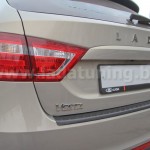 Накладка на задний бампер для Lada Vesta Sedan SW