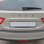 Накладка на задний бампер для Lada Vesta Sedan SW
