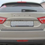 Накладка на задний бампер для Lada Vesta Sedan SW