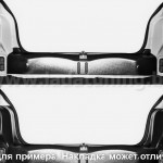 Внутренняя обшивка задних фонарей для Renault Logan